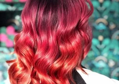 Violet and Magenta Ombré