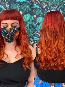 Ombre hair example